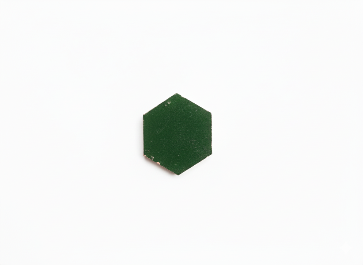 Dark green Hexagon