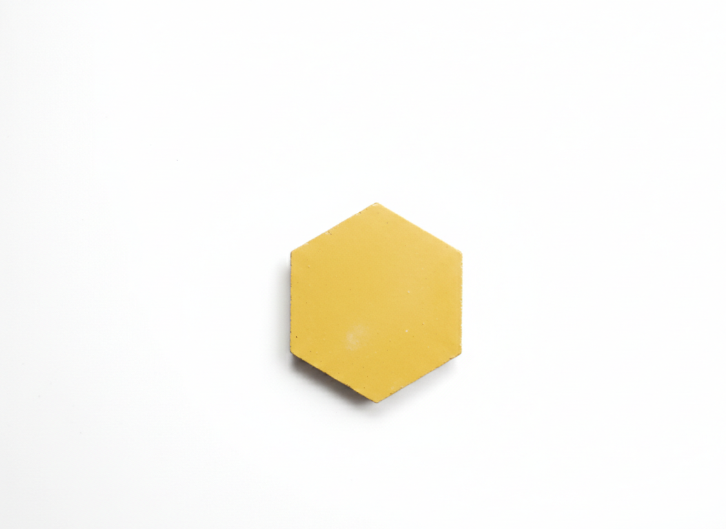 AT1003 Citron yellow Hexagon