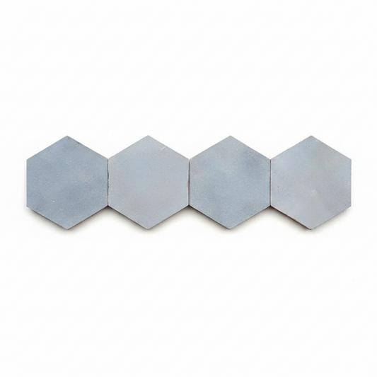 AT1013 soft blue Hexagon