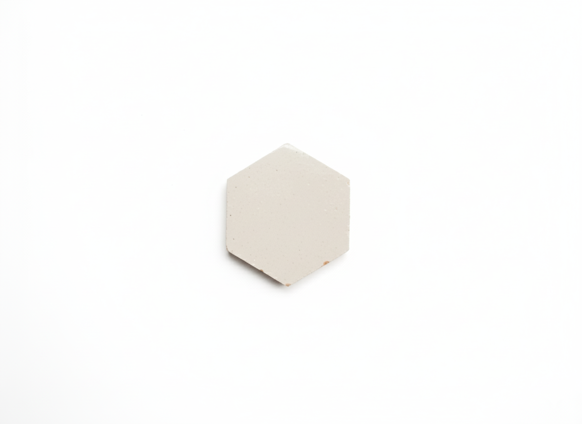 Light cream Hexagon