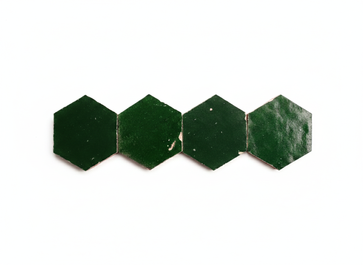 Dark green Hexagon